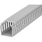 Kable Kontrol PVC Open Slot Wire Duct, 2" W x 4" H x 6.5' L, Gray, 1 PC PFOS2X4S - alternate 1